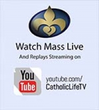 Watch Mass Live on YouTube and Facebook